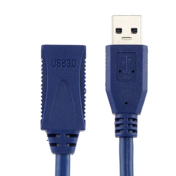 0.5/1M USB 3.0 Predlžovací Kábel USB Mužov a Žien Dátový Kábel USB 3.0 OTG Extender Kábel Pre PC TV USB 3.0 HUB, Predlžovací Kábel
