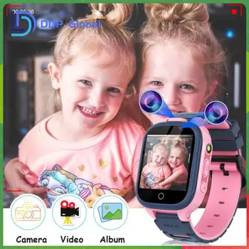 1.54 Cm Smart Hodinky Deti Dual Kamera Vstavaný Zábava 14 Hry Detí Multifunkčné Digitálne Náramkové hodinky Narodeninám Darčeky Pre Deti