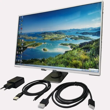 16-palcový prenosný 2K displej 2 HD signál kanály USB5VDC12V dva napájacie systémy voliteľné rozlíšenie 2560X1600IPS500 brightn