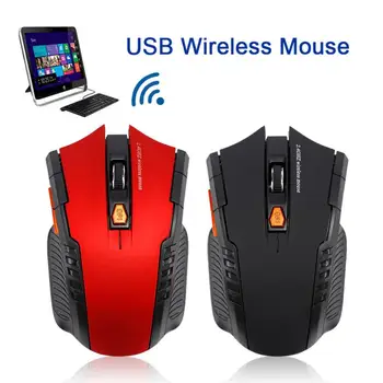 2.4 GHz Wireless Mouse USB Ergonomická Optická Počítačová Myš, Myši 1600 DPI Bezdrôtová Myš Pre Tablet PC Počítačová Myš