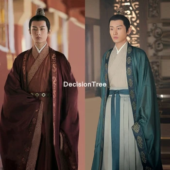 2022 tv play hanfu sľub chang ' an starovekej čínskej kostým mužov fáze výkonu oblečenie hanfu národnej dávnych cosplay