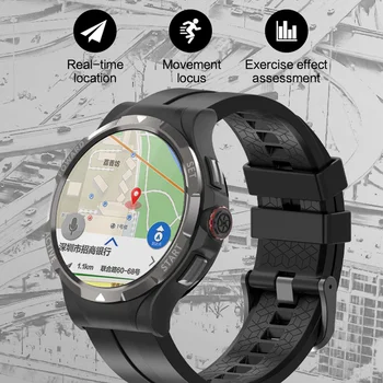 2023 Nové Módne 4G Smart Hodinky GPS Nano Sim Kartu, Video Hovor 128GB Veľké Pamäte Srdcovej frekvencie Fitness Tracker Športové Smart Hodinky