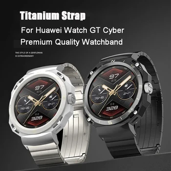 22 mm Titanium Popruh pre Huawei Gt Cyber Hodinky Titanium Kovové Watchband pre Huawei Sledovať GT Cyber,60 g Ultra Ľahké Cítiť Náramok