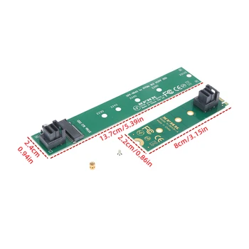 2280 NVMe M. 2 SSD na 22110 M. 2 SSD Previesť Karty Predlžovací Kábel Kábel Adaptéra Stúpačky Karty