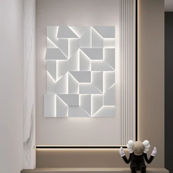 3D Model Tiene Pozadí Nástenné Svietidlá Taliansko Dizajnér Nemo LED Decoor Sconce Vnútorné Osvetlenie Pre Spálne Obývacia Izba