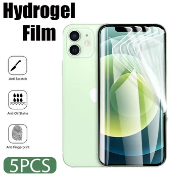 5 ks Hydrogel Film Pre iPhone 14 Pro Max 13 12 Mini stylus Pre IPhone 11 Pro XS Max X XR 7 8 Plus SE 2022 Nie Sklo