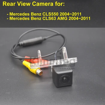 Auto parkovacia Kamera pre Mercedes Benz CLS550 CLS63 AMG 2004 2005 2006 2007 2008 2009 2010 2011 Bezdrôtový Cúvaní Záložný Fotoaparát