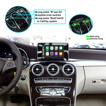 Bezdrôtové Carplay adaptér Android Auto Rozhranie pre Mercedes ML GLS Triedy NTG5 2015-18 w205 carplay auto elektronika