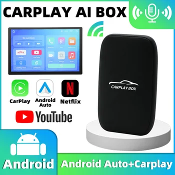 Bezdrôtové Carplay na Android Auto Tri-v-jednom Malom Systému AI Originálne Auto Káblové pripojenie na Bezdrôtovú Automobilovú Hrať Box