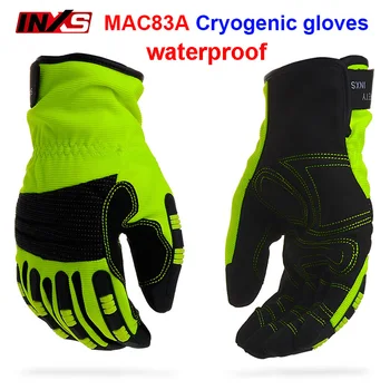 BEZPEČNOSŤ-INXS MAC83A Studenej ochranu vodotesný mechaniky rukavice Vysoká flexibilita Upozornenie farba bezpečnostné rukavice Vonkajšie lyžiarske rukavice