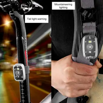Bicykel Zadné Svetlo Robustný Multi-režimy Ľahký Extrémne Svetlé Noci na Koni Lampa Bike Príslušenstvo