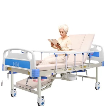 Domácej ošetrovateľskej multifunkčné posteľ ochrnutý pacientov otočiť výťah posteľ starších