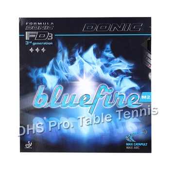 Donic Originálne Modrý oheň M2 Bluefire Pips-v MODREJ HUBKY Stolný Tenis Gumy Silné Točiť, Pupienky V Ping Pong Gumy