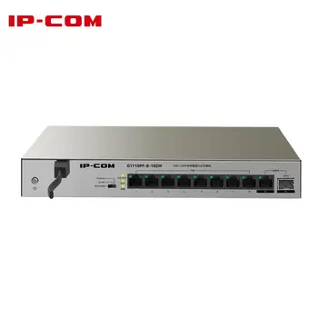 IP-COM 10-portový PoE Switch 9GE+1SFP Ethernet Nespravovaná Switch S 8-port, PoE Podporuje aj RJ45 A SFP Uplink Porty