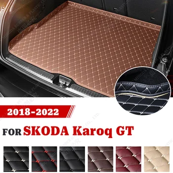 Kufri Mat Pre ŠKODA Karoq GT 2018 2019 2020 2021 2022 Vlastné Auto Príslušenstvo Auto Dekorácie Interiéru