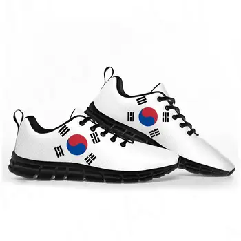 Kórejský Vlajka Športové Topánky Pánske Dámske Dospievajúce Deti Deti Tenisky Južná Kórea Bežné Vlastné Kvalitné Pár Topánky