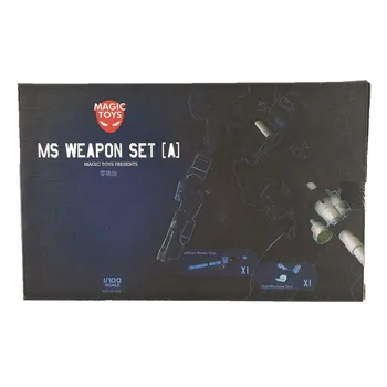 Magictoys MS Zbraň nastaviť sniper puška samopal na 1/100 MG model *