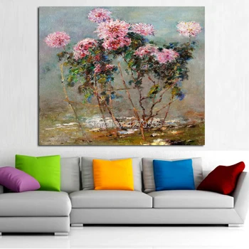 maliarske plátno Kvet ručne maľované steny umenie paletu nôž wild flower abstraktnú olejomaľbu moderné izby zdobí obývacia izba