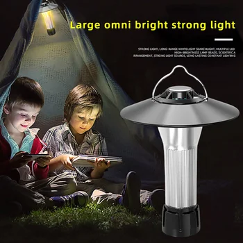 Multi-nástroj LED Majáky Kempingové Svietidlo USB Nabíjanie Camping Lampa Nastaviť Pre Vonkajšie Turistika
