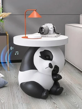 Nordic Domova Panda Sochy Strane Tabuľky Bytové Doplnky Obývacia Izba Gauč Rohu Tabuľky Poschodí Dekor Sochy Narodeninám