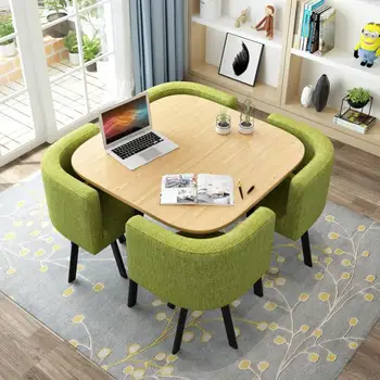Nordic voľný stôl a stoličky stretnutie príjem tabuľka mlieko čaj kaviareň malý okrúhly stôl malý byt tabuľka