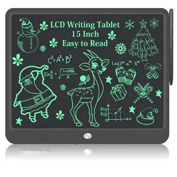 Nové 15Inch LCD Písanie Tabletu, Digitálneho Kreslenia Tablet Rukopisu Podložky Prenosné Elektronické Tablet Board ultra-tenké Dosky