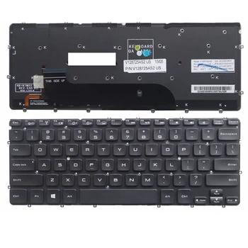 NÁS Black Nový anglický Nahradiť notebook klávesnica Pre DELL XPS13R XPS13D XPS13 XPS 12 L221x 9Q23 9Q33 podsvietenie
