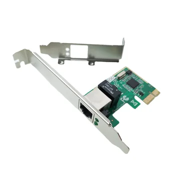 Nízke Full Konzola Gigabit Ethernet LAN PCI Express PCI-e 1000Mbps Stolný Počítač ITX mATX ATX Hosť Prípade RJ45 Sieťová Karta