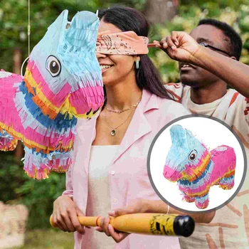 Pinata Rainbow Tvar Hračky Hry Rekvizity Cukru Poraziť Tvorivé Dekorácie pre Deti Narodeninovej Party
