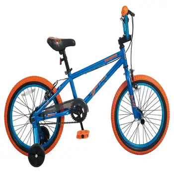 Praskla detský Bicykel, jednorýchlostný, Blue & Orange Bike príslušenstvo Školenia kolesá Princeton uhlíka kolesá C koliesko
