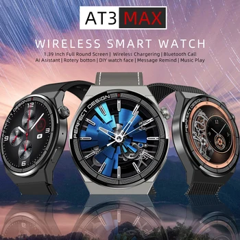 pre HUAWEI GT3 MAX Smart Hodinky Mužov, Vodotesný IP68 NFC, Bezdrôtové Nabíjanie Bluetooth Hovor Vlastné Športové Smartwatch Ženy 2023