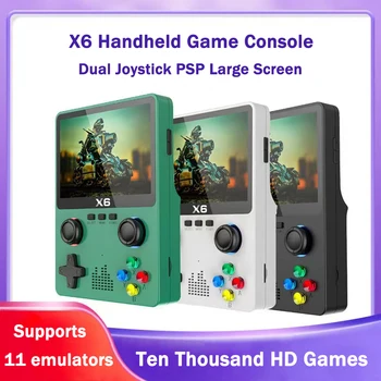 Prenosné Retro Prenosné hracie Konzoly 3,5-palcový IPS HD 32G Nad 10000 Hry 3D Ovládač Detí Darček Klasickej Arkádovej 11 Emulátor