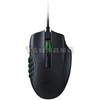 Pôvodné Razer Naga X Káblové MMO Gaming Mouse: 18K DPI s Chroma RGB Osvetlenie - 16 Programovateľných Tlačidiel - 85 g