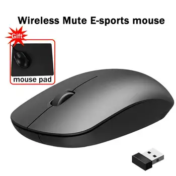 RYRA Bezdrôtová Myš 2.4 G USB Stlmiť Myš Pre Notebook, Počítač PC Mini Ultra-Tenké Single-Mode Batérie Tichý Gaming Mouse