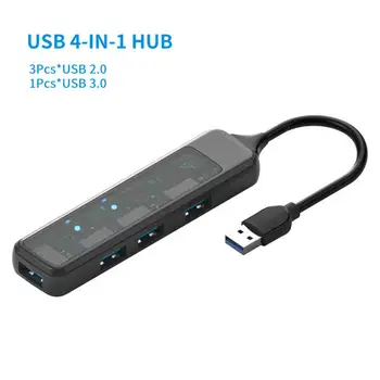 USB C HUB vysokorýchlostné USB 3.0 HUB Rozbočovač Čítačka Kariet Viacportová S SD TF Porty Pre Macbook PC Počítačové Príslušenstvo