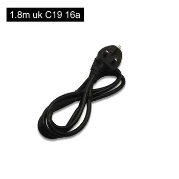 1.8 m IEC 320 C19 Na Singapur UK 3 Kolík Zástrčky Predlžovací Kábel Pre UPS PDU, Pripojený Do C20 Napájací kábel Kábel Adaptéra