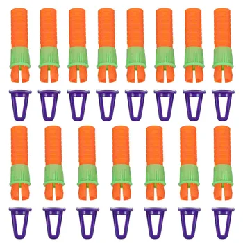 15pcs Dieťa Vyhovovali Držiak Pre Deti Pastelka Sharpener Plastic Pastelka Pero, Pastelky Stick Extender pre Kreslenie
