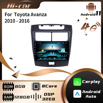 2 Din Autoradio pre Toyota Avanza 2010 - 2016 Android Vedúci Jednotky WIFI, FM BT GPS Navigácie Multimediálny Prehrávač Vedúci Jednotky autorádia