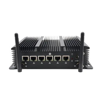 2023 Predaj Hot Vysoká Kvalita bez ventilátora Pfsense 6 LAN I3/i5/i7 Cpu Firewall Pc Procesor Použiť Ako VPN Smerovače Priemyselné Pc