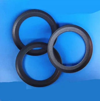 3ks Prispôsobiť akejkoľvek veľkosti Black Opotrebovaniu Piestový krúžok pre Oilfree kompresor náhradných dielov