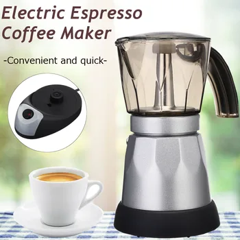 400W Espresso talianskej Moka Maker Kávy Ražne Elektrické Moka Hrniec Prenosné Elektrické Office kávovar 220V EÚ Plug