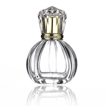 50ML Naplniteľné Rozprašovač Sprej Sklo Prázdne Parfum Prenosné Fľaše Cestovné Transparentné Kompaktná Veľkosť Kozmetické Kontajnerov