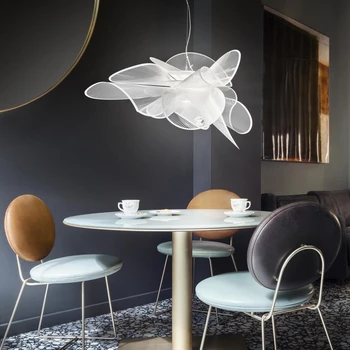 Autor tvorivého LED luster, petal reštaurácia ľahké, moderné a minimalistické detskej izbe svetlo, Nordic spálňa svetlo