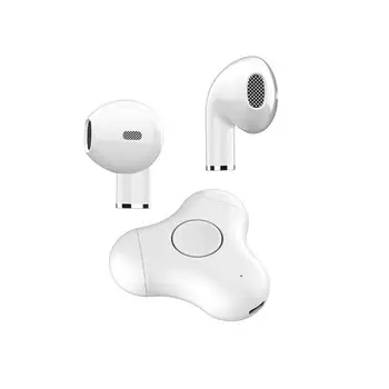 Bezdrôtový Bluetooth-kompatibilné Slúchadlá TWS Headset Športové Slúchadlá Prsta Otočná In-ear Bezdrôtové Bluetooth-kompatibilné