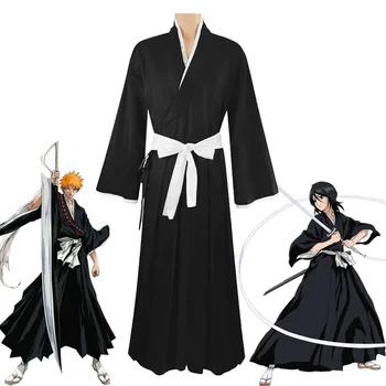 Bleach Rukia Kuchiki Cosplay Kostýmy Kurosaki Ichigo Die Pa Duše Spoločnosti Shinigami Kimono Plnej Oblečenie Tisíc Rokov Krvi Vojny