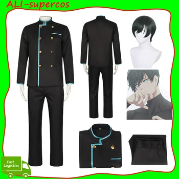 BLUE LOCK Rin Itoshi Anime Cosplay Kostým Mužov Oblečenie Muž Jednotné Kabát Nohavice Parochne Celý Set Halloween Party Zamaskovať Oblek