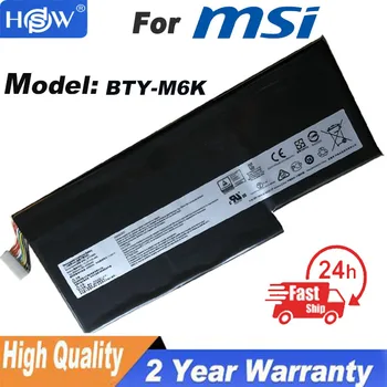 BTY-M6K Notebook Batéria pre MSI MS-17B4 MS-16K3 GF63 Tenké 8RD 8RD-031TH 8RC GF75 Tenké 3. 8RC 9SC GF65 GS63VR 11.4 V 52.4 Wh