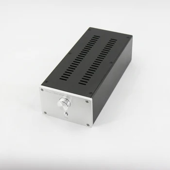 BZ1409C Všetky Hliníkové Šasi S chladiace otvory DIY Prípade Audio Zosilňovač Shell Pre-Amp Krytu 145MM*90*311MM