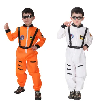 Chlapci Školy Fáze Výkonu Spaceman Cotume Cosplay Batoľa Detský Deti Halloween Karneval Astronauti Cosplay Zdobiť