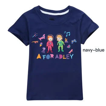 Dieťa pre Adley Letné Oblečenie Narodeniny Dievča, T-Shirt Bavlna Batoľa Košele Veľké Chlapcov, Topy Školy Deti Módne Tričká Krátky Rukáv